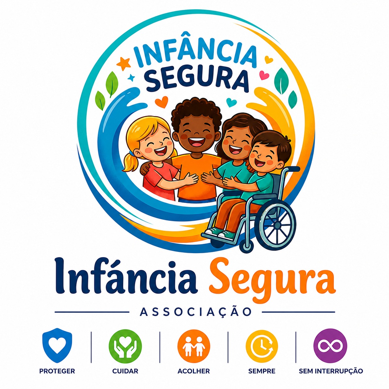 Infância Segura — crianças unidas e protegidas